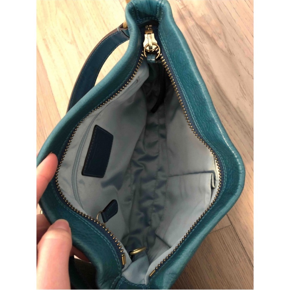 Coach leather handbag